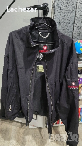 Мъжко зимно яке ватирано отвътре размер L