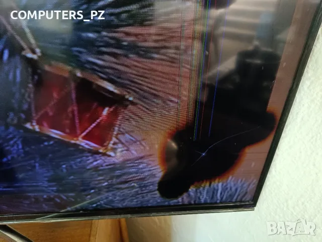 Телевизор SAMSUNG 48" H6500 UE48H6500 работещ на части спукан панел, снимка 3 - Части и Платки - 47280028