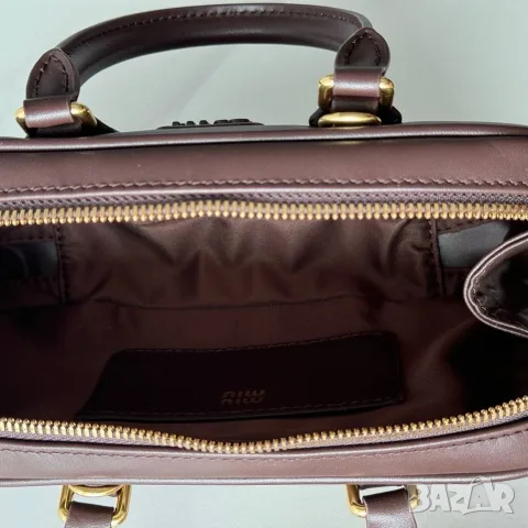 Miu Miu Arcade Bag – Brown, снимка 6 - Чанти - 56467751