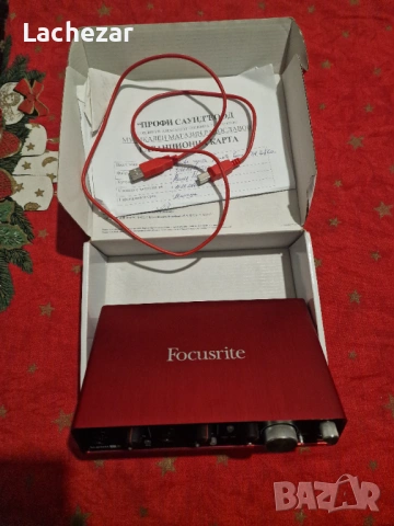 Focusrite Scarlett 2i4 (gen 2)