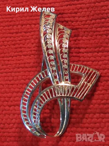 ПРЕКРАСНА НЕЖНА АЖУРНА СРЕБЪРНА АР НУВО СТИЛ БРОШКА СРЕБРО 925 Стара РЪЧНА РЕТРО ИЗРАБОТКА 40794, снимка 14 - Антикварни и старинни предмети - 48468002