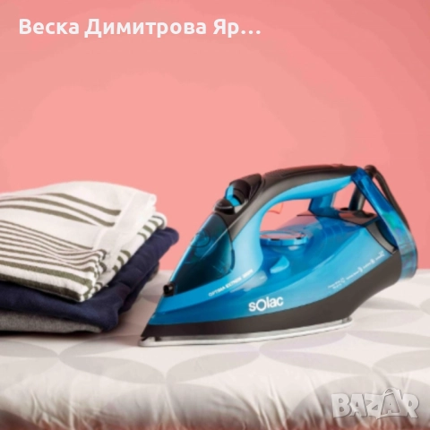 Парна ютия - Solac PV2028, Optima Extrem Ceramic, снимка 2 - Ютии - 51447235