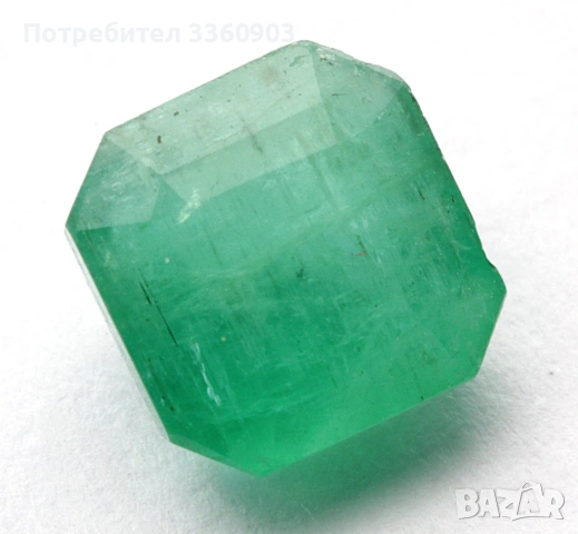 Сертифициран естествен-Зелен изумруд (смарагд) - 1.29 карата , снимка 2 - Други - 54212108