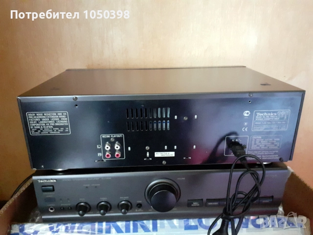 Дек Technics RS-TR474- Японски двукасетъчен автореверс- Като Нов, снимка 8 - Декове - 52816081