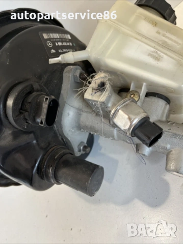 Серво спирачка с главен цилиндър 200K за Mercedes SLK R171 (2005) A0054306430, снимка 3 - Части - 54122240