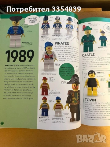 Lego каталог с минифигурка, снимка 6 - Конструктори - 54106830