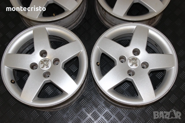 Алуминиеви джанти Peugeot 207 (2006-2014г.) 15 цола / 4x108 / 65.1 Пежо 207, снимка 2 - Гуми и джанти - 53932695
