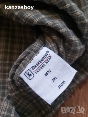 deerhunter - мъжка ловна риза 45/46 2XL, снимка 7 - Ризи - 47368878