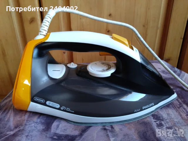 Електрическа парна ютия Philips Azur, снимка 2 - Ютии - 49700039