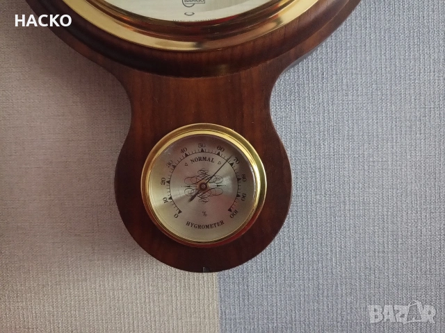 Метеорологична Станция,Термометър,Барометър,Влагомер. Внос от Нидерландия, снимка 6 - Други стоки за дома - 53874811