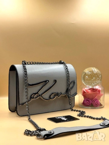 чанти 24х18см karl legenfeld, снимка 7 - Чанти - 51457773