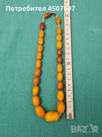 старо Кехлибарено колие., снимка 7 - Колиета, медальони, синджири - 53204247