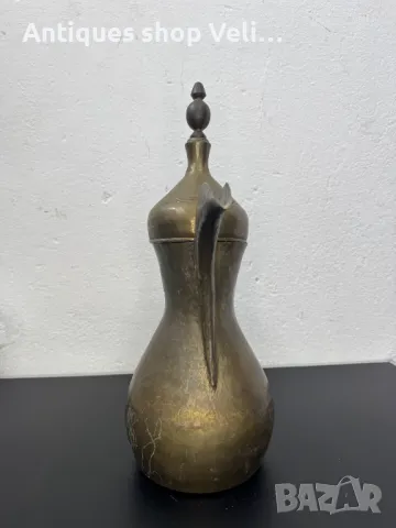 Голям арабски ибрик №6778 , снимка 3 - Антикварни и старинни предмети - 49892117