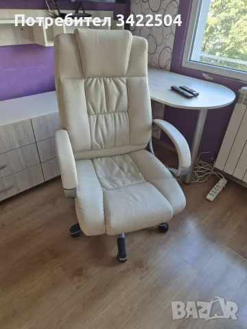 Продавам ергономичен офис стол Kring New Bokai – бежов