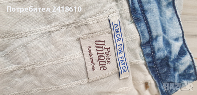 Scotch & Soda  Pima Cotton Short Mens Size 32 НОВО! ОРИГИНАЛ! Мъжки Къси Дънкови Панталони!, снимка 6 - Къси панталони - 44556306