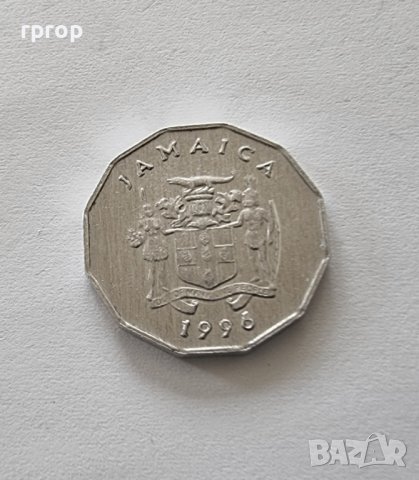 Монета. Карибите. Ямайка. 1 цент. 1996 г., снимка 3 - Нумизматика и бонистика - 37197988