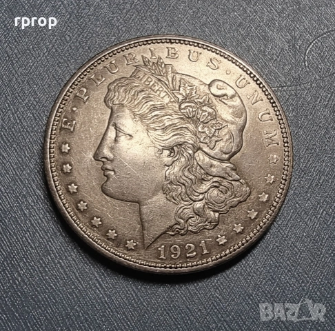 САЩ
1 долар.
Сребро 900/1000.
1921 година.
Добър релеф.
, снимка 2 - Нумизматика и бонистика - 51829234