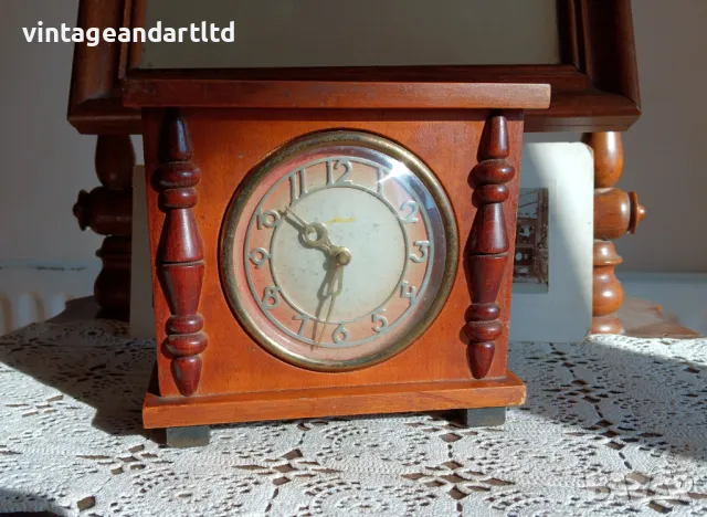 Каминен часовник Маяк, работи, снимка 3 - Антикварни и старинни предмети - 47464661