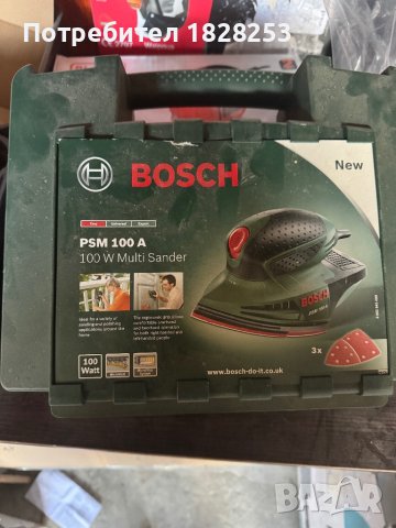 Шлайф машина Bosch , снимка 1 - Други инструменти - 44396274