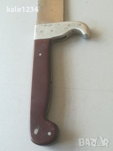 Стар български нож. Ловен. Туристически. Кован, снимка 6 - Ножове - 37503959