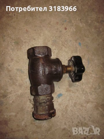 спирателен кран отливка цол и четвърт, снимка 3 - Други машини и части - 37261429