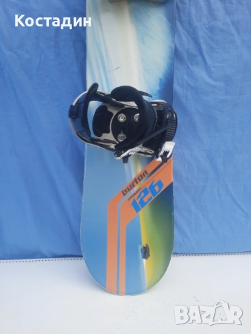 Сноуборд  Burton Chopper 126 см. с автомати., снимка 3 - Зимни спортове - 53066934