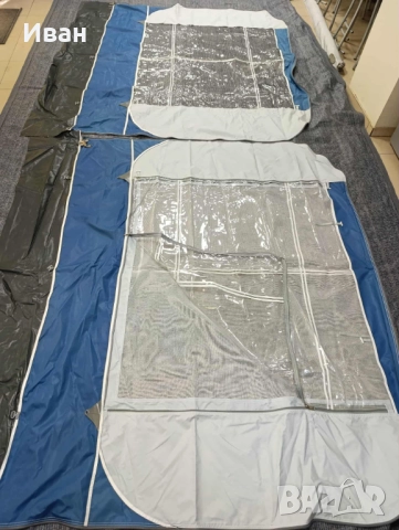 Форселт за каравана Pyramid Tuscany + анекс +вътрешна палатка. Размер 900см(885-910)см земя-земя, снимка 11 - Палатки - 51824299