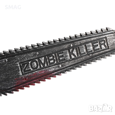 Реалистичен пластмасов трион с кръв Halloween / Хелоуин_1244418, снимка 2 - Други - 52115813