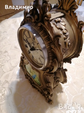 Часовник каминен /настолен/ ., снимка 3 - Антикварни и старинни предмети - 53249756