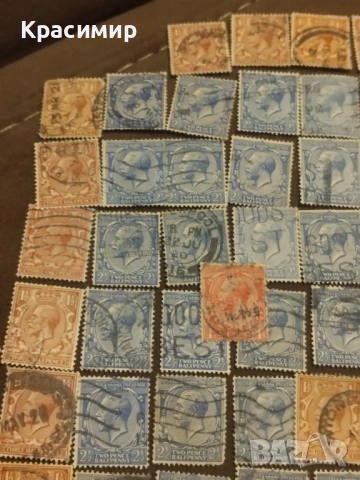 British Stamp - King George 5 .80 Броя !, снимка 3 - Филателия - 52425819