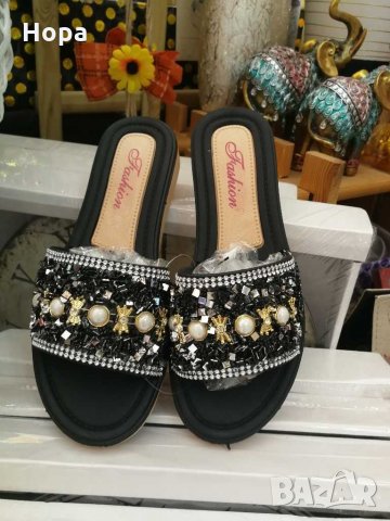 Дамски чехли с перличка. Последен 1 брой 40 размер 