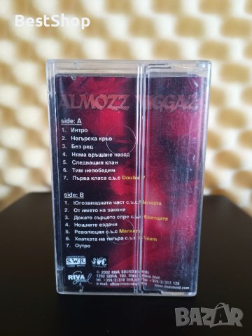 Almozz Niggaz - Без ред, снимка 2 - Аудио касети - 40599048