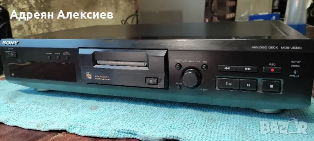 SONY MDS-JЕ330 mini disk , снимка 6 - Аудиосистеми - 48641288