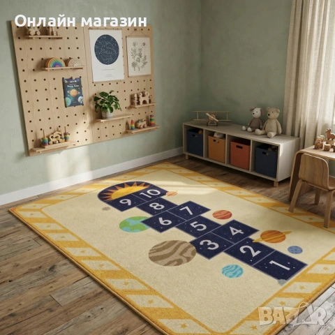 Детски килим 120×160 см, снимка 2 - Други - 53880053