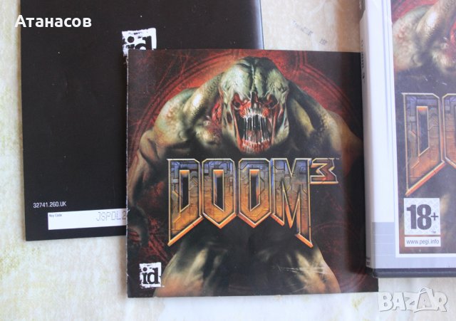 Doom 3 PC Original Version комплект, снимка 3 - Игри за PC - 39064364