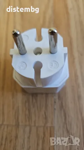 Разклонител с 2 гнезда за плосък щепсел 2х2Р/II, 5A, 250V, снимка 3 - Други - 47676942