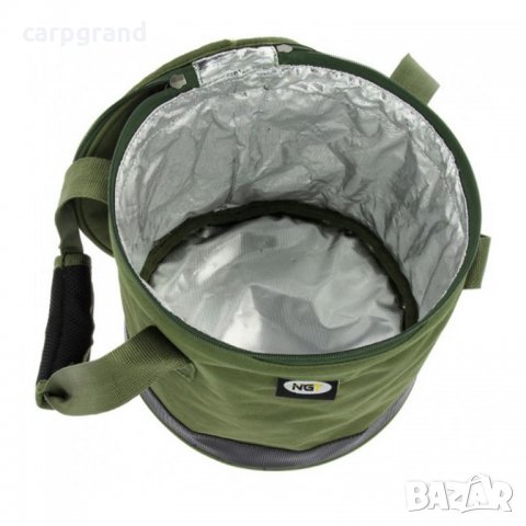 Футер NGT Bait Bin Bag with handles – 325, снимка 4 - Такъми - 31052087