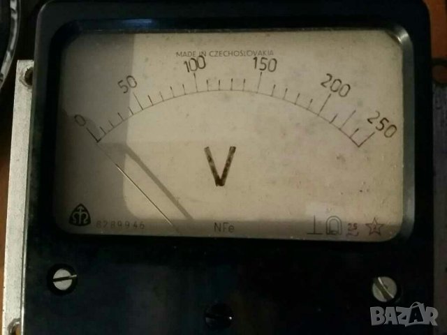 Волтметър и амперметър стрелкови, снимка 2 - Други инструменти - 29673911