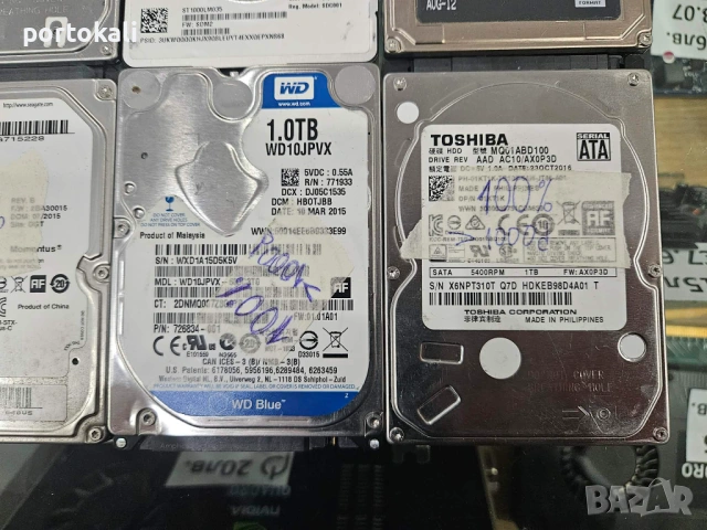 +Гаранция Твърд диск хард диск за лаптоп HDD 1TB 2.5" инча hard disk, снимка 5 - Твърди дискове - 54012177