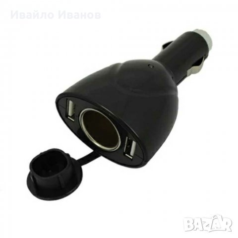 Зарядно за кола - адаптер за запалката на колата USB или сплитер + USB, снимка 3 - Аксесоари и консумативи - 17416523