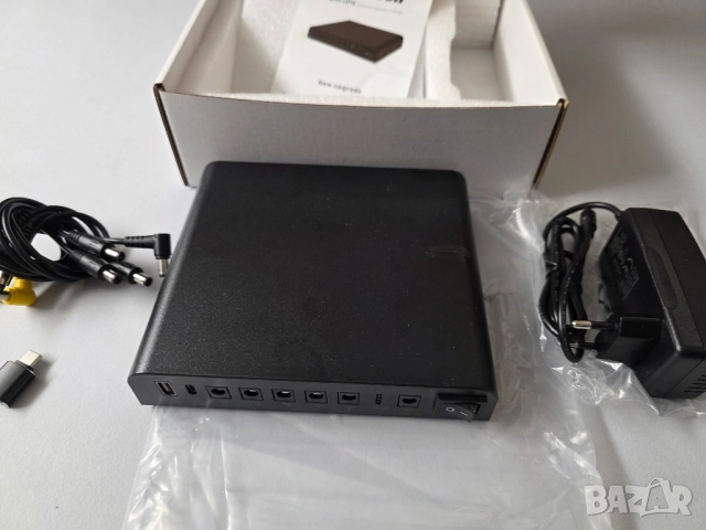 Мини UPS 27000mAh, 12V, 9V, 5V за рутери, видеонаблюдение, фотоапарати , снимка 6 - Друга електроника - 52369623