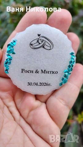 Магнити и плакети от епоксидна смола , снимка 6 - Други - 54065470