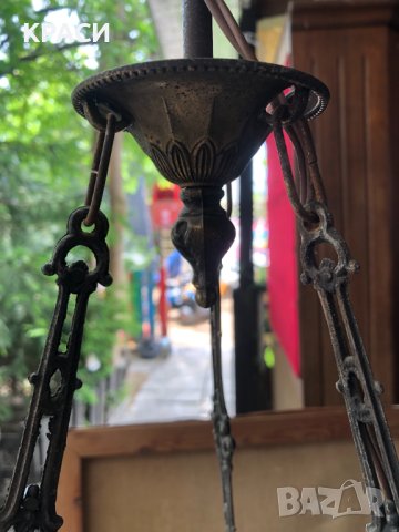 продавам старинен полилей от края на 18 век, снимка 8 - Антикварни и старинни предмети - 40685211
