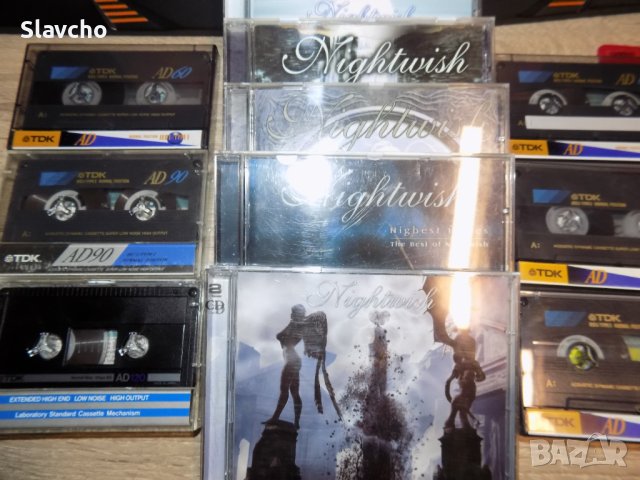 Аудио касети - 6 броя -Tdk AD-60/90/120/ със записи на - Nightwish - 2000/2002/2004/2005/ 2006 live, снимка 14 - Аудио касети - 40752571