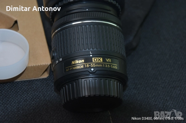 Продавам нов обектив Никон 18-55мм