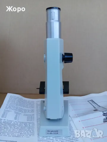 микроскоп Germany Германия не ползван, снимка 7 - Други ценни предмети - 50337338