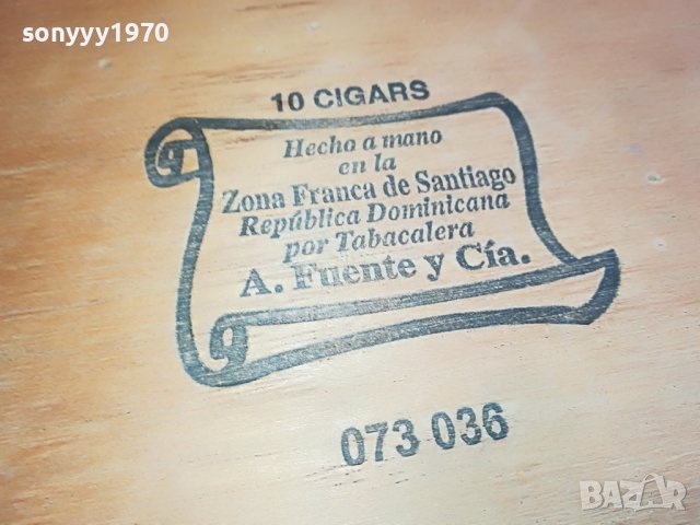 поръчана-HEMINGWAY-ARTURO FUENTE-DOMINICAN-КУТИЯ ОТ ПУРИ 1903231300, снимка 13 - Антикварни и старинни предмети - 40056676