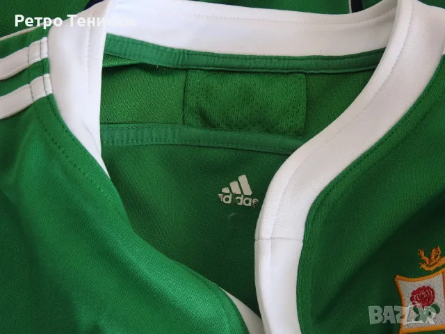 Тениска • adidas • зелено • размер M • сезон 2009 • Мъже, снимка 3 - Други спортове - 56312711