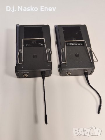SENNHEISER SK100/G1 (838-870 MHz) x 2 бр. бодипак предаватели напълно функционални, снимка 4 - Микрофони - 37548221