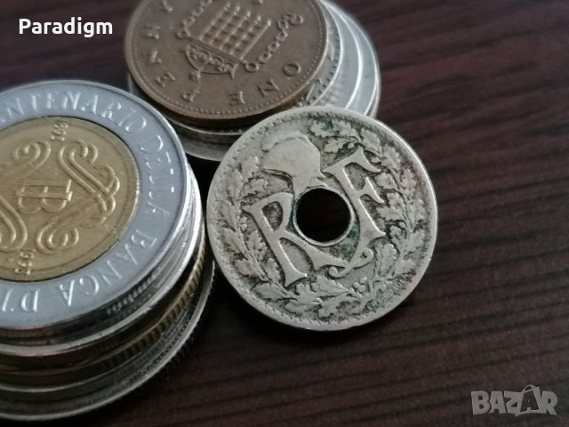 Mонета - Франция - 10 сентима | 1921г., снимка 2 - Нумизматика и бонистика - 35110777